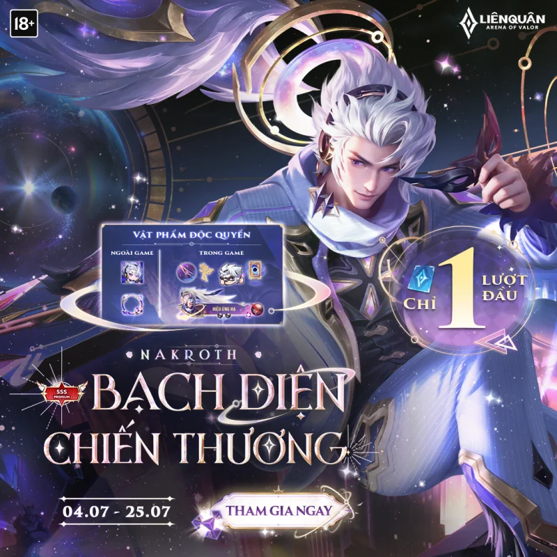 Thumbnail: Nakroth Bạch Diện Chiến Thương: Mua Acc Có Skin Hay Tự Nạp Quân Huy? Tính Toán Ngay Kẻo Lỗ Nặng! | Mẹo chơi Liên Quân tại phikhongngao.vn
